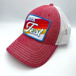 CMA Fest Red and White Trucker Hat